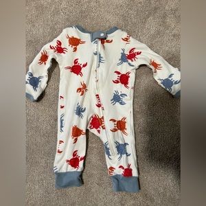Burt’s Bees Crab Footless Pajamas